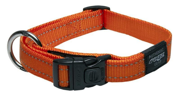 Rogz Classic Collar Orange Lge